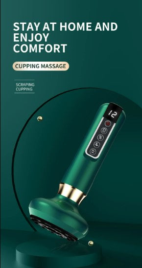 Electric Vacuum Cupping Massager 12 Gear Upgraded Head