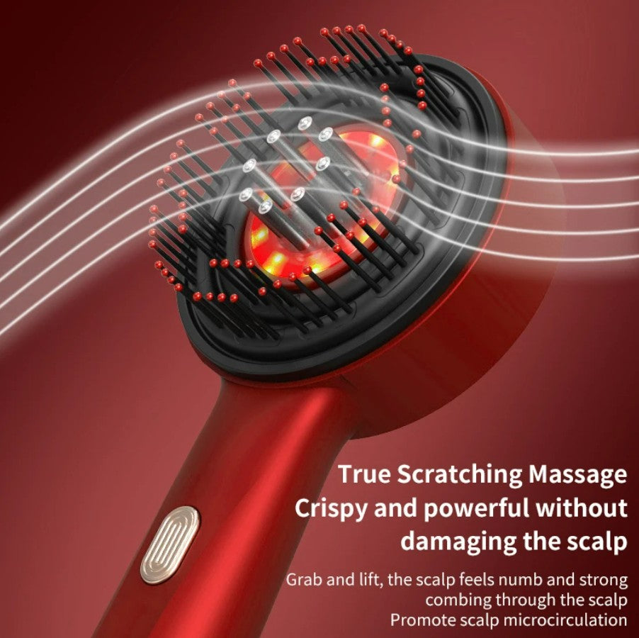 Electric Vibration Massage Comb Portable Hair Follicle Comb