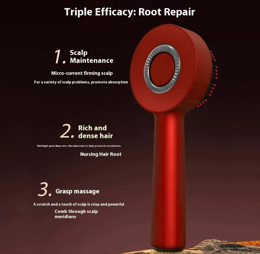 Electric Vibration Massage Comb Portable Hair Follicle Comb