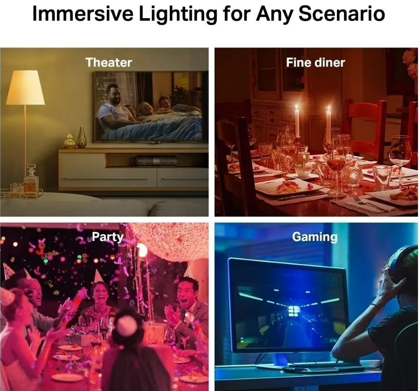 TP-Link Tapo L530E 9W Smart Wi-Fi Light Bulb Multicolor A60 E27